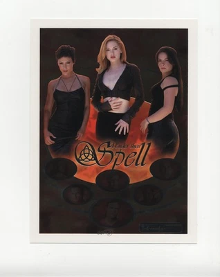 2004 Charmed: Connections Uncut Sheet 77/299 Under Their Spell Puzzle 1d7a - Image 1 of 3