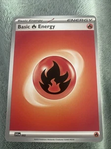 SV01: Scarlet & Violet Base Set #002 Basic Fire Energy - Picture 1 of 2