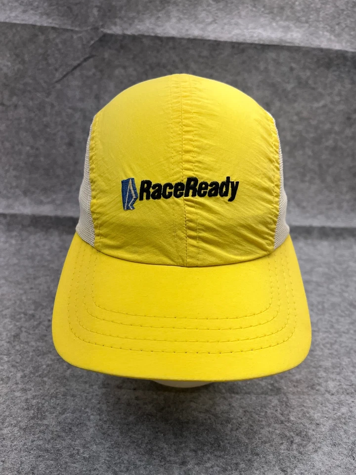 Gorra Raceady Gorra Correa Trasera Adulto Talla Única Amarillo 5 Paneles Poliéster Hecho en EE. UU. Foto 1 de 4