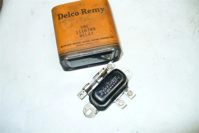 1933 -54 Cadillac Buick Studebaker Ford Lincoln Packard Delco headlight relay 6v - Image 1 of 2