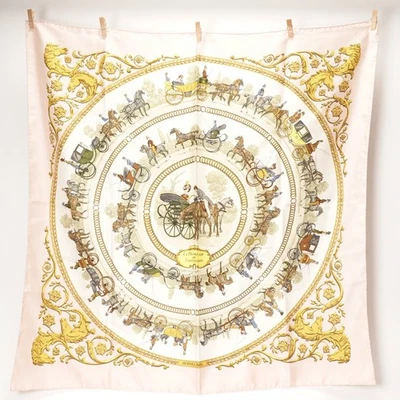 Hermes Carre Scarf Multicolor Silk J-3022 - Image 1 of 4