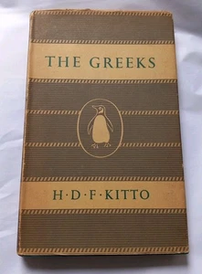 The Greeks By H D F Kitto - Pelican - Vintage 1963 Hardback  - Imagen 1 de 13