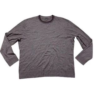 Smartwool Men's Brown Sparwood Crewneck Pullover Sweater Size 2XL Long Sleeves - Picture 1 of 8