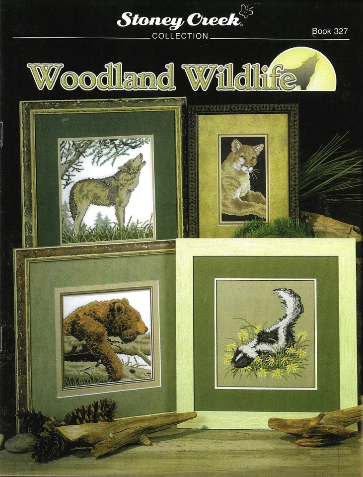 Woodland Wildlife BK327 by Stoney Creek cross stitch pattern - Image 1 of 1