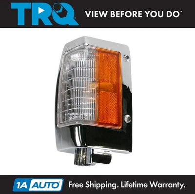 TRQ Left Corner Light Driver Side Fits 1990-1994 Nissan D21 1995-1997 Pickup - Image 1 of 2