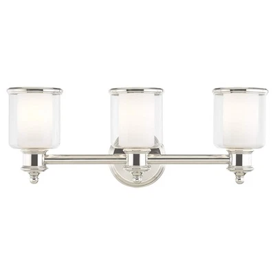 Livex Lighting 40213-35 Colección Middlebush 3 Luces Baño Tocador Luz Doble Foto 1 de 4