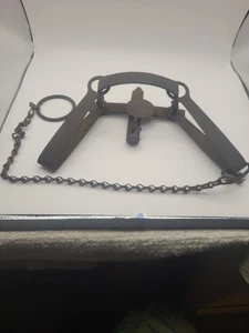 Antique P.S. Mfg. Co. #2 Double Spting Trap Built In The Mid 1800's - Picture 1 of 7
