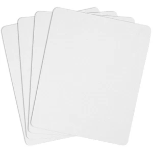 4 Pcs Sublimations-Mauspad Weiße Leere Mauspads Mauspad-Sublimationsrohling - Afbeelding 1 van 12