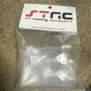 STRC STA31384XS Alum Lower Shock/Suspension Link Mount Silver (4) : SCX10 II - Picture 1 of 1
