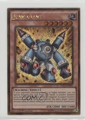 Junk Giant Unlimited YuGiOh Premium Gold: Return of the Gold #PGL2-EN001 - Image 1 of 2