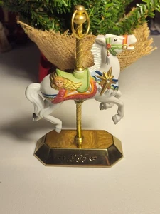 1995 Hallmark Andenken Ornament Tobin Fraley Karussell Pferd #4 in der Serie - Bild 1 von 7