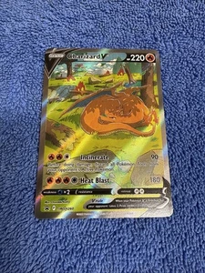 Charizard V - SWSH260 UPC Black Star Promo Alternate Art Pokemon - NM/LP - Picture 1 of 2