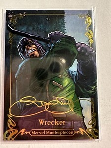 K86,575 - 2018 Marvel Masterpieces Gold Foil #5 Wrecker