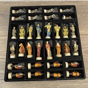 The Chessman King Arthur Fantasy Chess Pieces Summit Collection NO Board - Picture 1 of 10