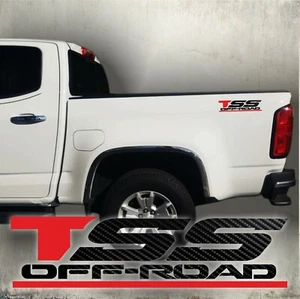 TSS OFF ROAD DECALS STICKERS, FIBER CARBON SET - Bild 1 von 3