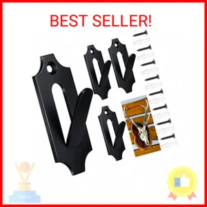 LEIFIDE 4 Pcs European Mount Skull Hanger Deer Skull Hooks Mount Bracket Wall Mo - Picture 1 of 2