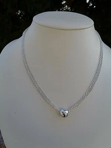 Cadena de plata varias filas, plata 925, con bola brillante - Imagen 1 de 6