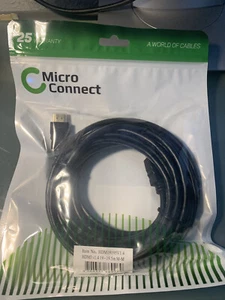 HDMI-Kabel Micro Connect, High Speed, 5 Meter, neu, original verpackt - Bild 1 von 1