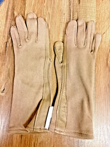Nomex Pilot Tactical Summer Flight Gloves - Tan - size 7 - Picture 1 of 3