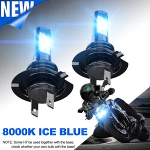 For Can-Am Spyder RS-S SE5 2012-2014 2015 2016 LED Headlight 8000K 55W 2x Bulbs - Picture 1 of 14