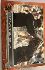 2022 TOPPS SERIES 2 648 A POWERFUL HONOR ORANGE ICE FOILBOARD 131/299 CHECKLIST