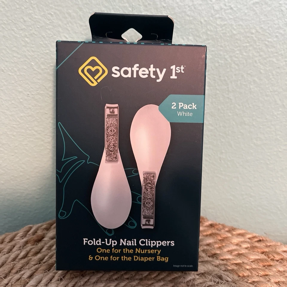 Cortadores de unhas Safety 1st dobrável - 2 peças - Imagem 1 de 2