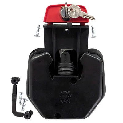 Original O.M.R. Mülltonnenschloss Schwerkraftschloss Mülltonnenverschluss - Bild 1 von 4