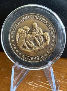 1776-1976 Declaración de Independencia, EE. UU. Moneda Bicentenario - Imagen 1 de 2