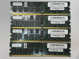 Lot of 4 NetApp 107-00093+A0 4GB 69002524-C00-NTA-T Reg ECC RAM Server Memory - Picture 1 of 3