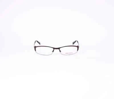 Marco de gafas Miss Sixty MX344 auténtico para mujer marrón metal ovalado 50/16/135 Foto 1 de 3