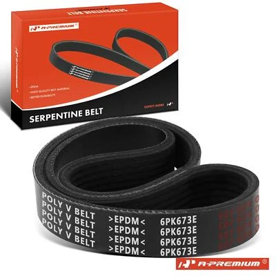 26.5" Serpentine Belt for Dodge Sprinter 2500 07-09 Freightliner Sprinter 2500 Foto 1 de 4