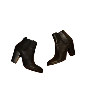 Adrienne Vittadini Botas Mujer 7.5M Ratti Botines Negro Informal Cremallera - Imagen 1 de 9