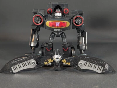 Transformers Animated Soundwave Electrostatic complete Takara TA-47 Japanese - Image 1 of 4