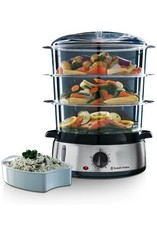 Russell Hobbs Vaporiera Elettrica Cottura a Vapore 3 cestini 800W 19270-56 Cook@