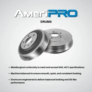 Tambor de freno trasero AMERIBRAKES 393035 - Imagen 1 de 1