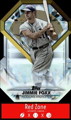 2022 Topps Update - #DGDC-68 Jimmie Foxx NM. - Image 1 of 2