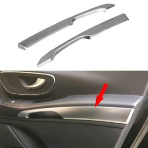 Matte Inner Front Door Armrest Trim Decor fits Mercedes-Benz Metris Vito 2014-23 - Picture 1 of 10
