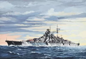Battleship Bismarck 1:700 Kunststoff Modell Kit Revell - Bild 1 von 1