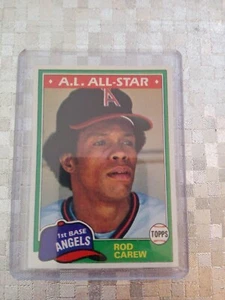 Rod Carew 1981 Topps Card#100 California Angels Baseball Card - Picture 1 of 2