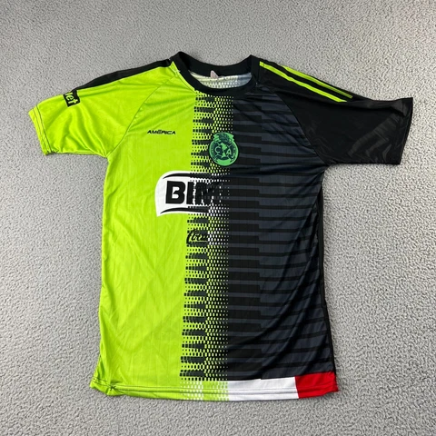 Mexicana de Futbol Shirt Jersey Mexico Black Green Soccer Shirt Medium Cover