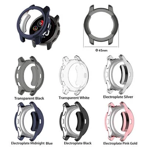 For Garmin Venu 2 Plus Watch Case Half-Cover TPU Screen Protector Cover Bumper - Picture 1 of 18