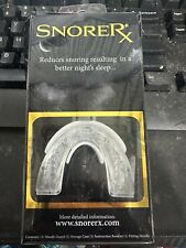 SnoreRX Mouth Guard Storage Case, Instruction Booklet, & Fitting Handle
