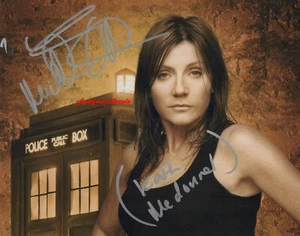 MICHELLE COLLINS Dr Who Signed Original Autographed Photo 10x8 Coa/Loa #1 - Picture 1 of 1