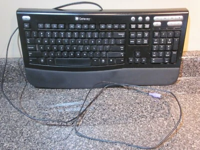 Gateway Keyboard KB-0532 Cushioned Multimedia QWERTY Wired Tested Free Ship - Image 1 of 4