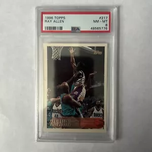 Topps Ray Allen Rookie #217 1996 PSA8 - Imagen 1 de 1