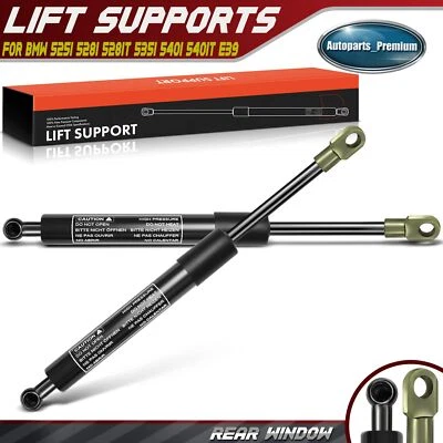 Опоры амортизирующие стойки для подъема стекла заднего стекла для BMW 525i 01-03 528i 99-00 2 шт. - Изображение 1 из 4