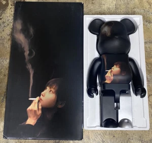 Bearbrick 1000% Black Scandal Ideal Self Yohji Yamamoto Suzume Uchida SHIP Crew - Picture 1 of 12