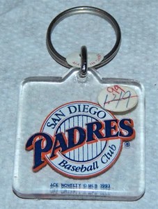 San Diego Padres 1990's Acrylic Key Chain - Picture 1 of 5