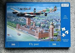 HOP The Contin Collection 'The Fly Past' 500 Piece Jigsaw Puzzle - Picture 1 of 10