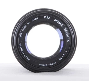 Sigma 70-210mm f/4-5.6 Zoom-K Lens - Canon FD Mount - Picture 1 of 8